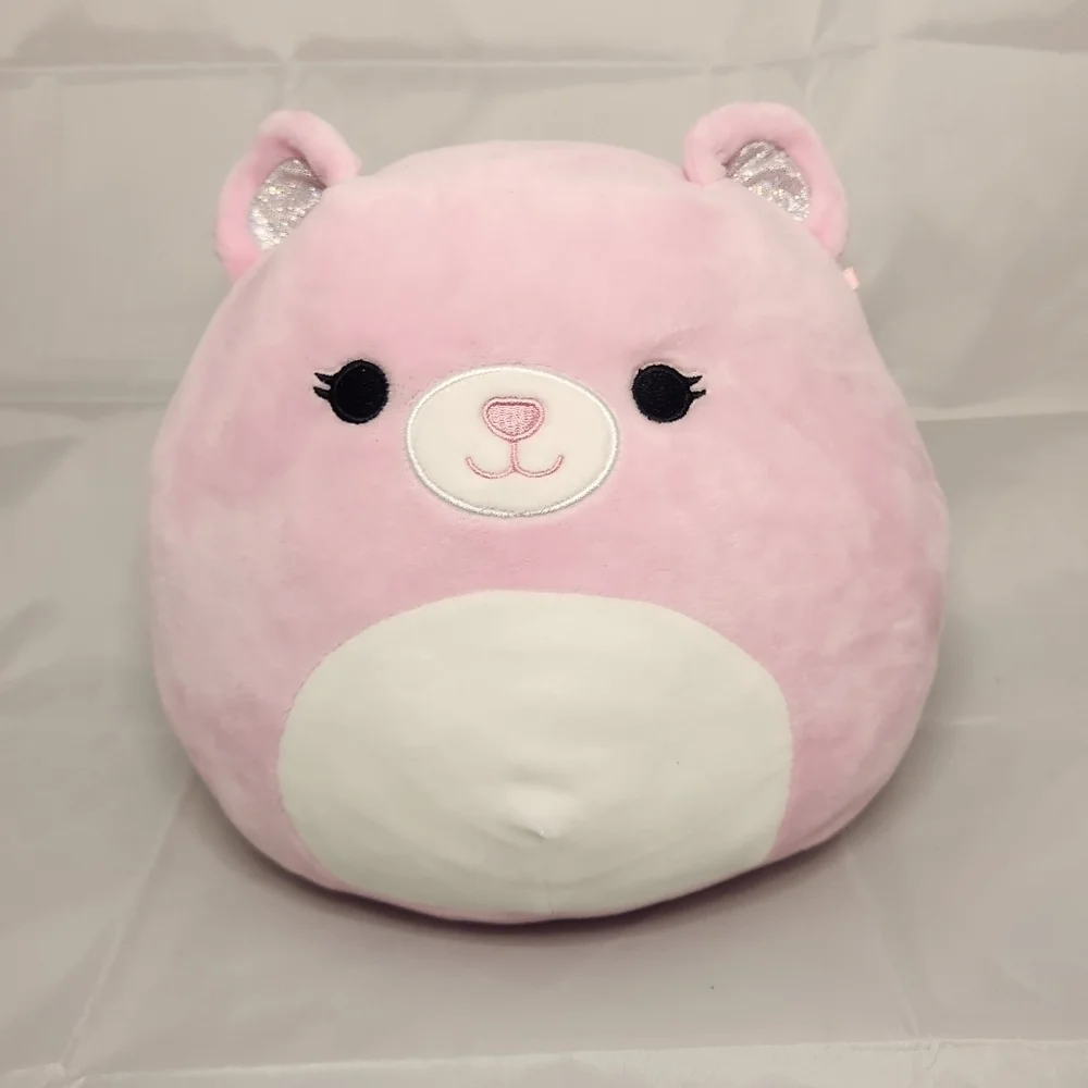 8” Kellytoy Squishmallow Zaya the Pink Bear Plush Stuffed Animal